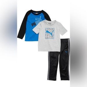 PUMA - Jersey Long Sleeve & Jogger Set